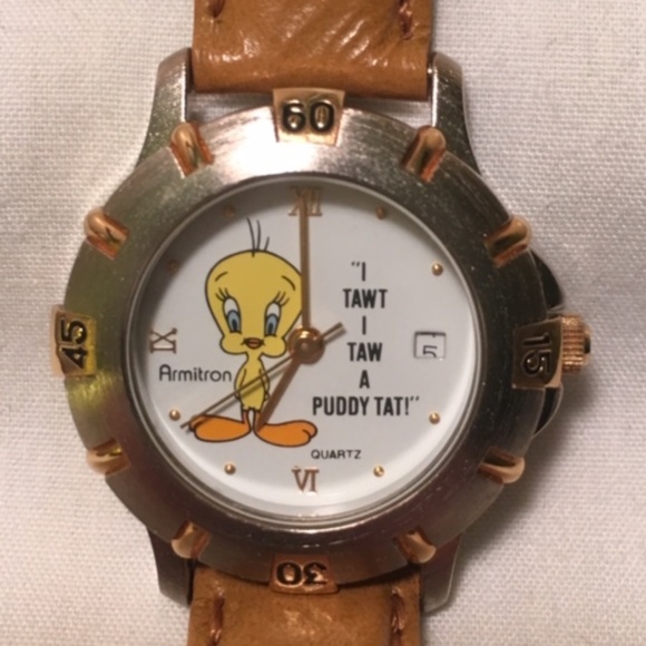 looney tunes armitron collectibles watch tweety bird
